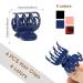 Vsiopy Medium Claw Hair Clips for Women - No Slip, Double Row Jaw Clip (4 PCS) - Style A - Buy Online on GoSupps.com