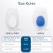 ZenHealth Heel Cushions (4 Pack) for Heel Pain Relief - Gel Heel Cups for Plantar Fasciitis & Heel Spur Relief - Women's Shoe Sizes 5-10 US - Buy Online on GoSupps.com