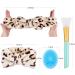 4 Pack Spa Headband MORGLES Facial Makeup Headband Bowknot Hair Bands Cosmetic Headband with 1pcs Face Mask Brush 1pcs Silicone Face Scrubbers for Women Washing Face Skincare Style 1 - Buy Online on GoSupps.com