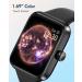 24/7 Heart Rate Blood Oxygen Sleep Tracker Smart Watch Fitness Tracker | Waterproof Touchscreen Smartwatch for Men Women - Black - Buy Online on GoSupps.com