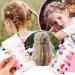 800 Pcs Girls Hair Accessories Set | Hair Ties, Clips, Elastic Bands for Kids, Teens, Toddlers | With Storage Box | Various Styles - Buy Online on GoSupps.com