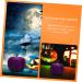 DECHOUS 5pcs Flannel Foam Pumpkin Small Artificial Lifelike Pumpkins Fall Party Decorations Faux Pumpkin Halloween False Pumpkin Halloween Jack o Pumpkin Fall Pumpkin Crafts Autumn Purple Purple 14X12.5X12.5CM - Buy Online on GoSupps.com
