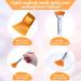 32 Pcs Face Mask Fan Brush Applicator Set - Soft Facial Brushes for Makeup & Skincare - Buy Online on GoSupps.com