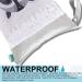 Shop Gray Squirrel Diaper Bag Wetbag - Waterproof Reusable with Zipper & 2 Pockets for Baby & Toddler Travel - Buy Online on GoSupps.com