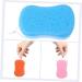 Buy Housoutil 3pcs Shower Bath Sponge Set - Thick Loofah Scrubber for Body | Natural Foam Bathing Pouf - Buy Online on GoSupps.com