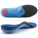 PCSsole Comfort Arch Support Insoles Foot Supportive Orthotic Shoe Insert with Cushioning for Plantar Fasciitis Heel Pain Pronation Flat Feet Foot Pain Relief Men(7.5-8)270mm Blue