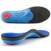 PCSsole Comfort Arch Support Insoles Foot Supportive Orthotic Shoe Insert with Cushioning for Plantar Fasciitis Heel Pain Pronation Flat Feet Foot Pain Relief Women(4.5-5)240mm Blue