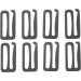 Metal Replacement Bra Strap Slide Hook Swimsuit Bra Hooks - Mixed Color - 1 inch (40pcs) - Buy Online on GoSupps.com