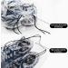 50PCS Transparent Shoe Bags - Waterproof Travel Storage Organizers with Drawstring - Buy Online on GoSupps.com