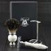 Premium Men's Shaving Kit | Double Edge Safety Razor Brush & Stand | Ultimate Grooming Set - Buy Online on GoSupps.com