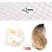 Invisible Blonde Hair Nets for Ballet & Gymnastics - 20inch (24PCS) - Buy Online on GoSupps.com
