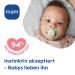 Mam Supreme Night Schnuller Set - Baby Pacifiers for Healthy Development 6-16 Months Prevents Skin Irritation Includes Pacifier Box Hedgehog/Universe Beige-Tartrosa/Mint - Buy Online on GoSupps.com