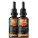 Melatonin drop forte 2x30 ml - 2x1100 drops with 0.5 mg melatonin each - optimally high -dose & effective - for 1100 applications - without alcohol - 100% vegan - laboratory test with certificate 30 ml (2 pack)