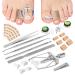 Ingrown Toenail Removal Kit  92 PCS Professional Toe Nail Treatment Tool Ingrown Toenail Correction  Toenail Corrector Patch and Toe Protectors for Ingrown Toenail Pain Relief