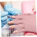 HAPINARY 2 Pairs Gloves Manicure Gloves Nail Accessories Gloves for Manicures Fingerless Gloves Nail Art Gel Anti Gloves Nail Rays Gloves Nail Light Nail Gloves Cotton - Buy Online on GoSupps.com