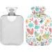 Naanle Spring Bird Hot Water Bottle 1L with Cover | Pain Relief & Heat Therapy for Bed & Hands | International Shipping - Buy Online on GoSupps.com