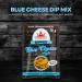  POPPAMIES Poppamies Dipmix Blue Cheese Style Vegan Blue Cheese Flavoured Dip Powder for Wings Vegetables and Snacks - Gluten Free Lac - Buy Online on GoSupps.com
