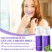 Purple Toothpaste for White Teeth - 2 PCs Color Correction Serum & Oral Foam | Teeth Whitening Booster - Hero Smile - Buy Online on GoSupps.com