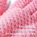 Exfoliating Shower Gloves - Deep Scrub Mitts for Gentle Skin Exfoliation | Body Back Scrubber - Bath Exfoliator for Men & Women (1 Pair - Pink - Buy Online on GoSupps.com