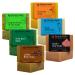 Simply Vedic 6-Pack Soap Bar Collection For Body Hand Face Lemongrass-Tea Holy Basil Spiced Coffee Turmeric Goat Milk Kaolin Clay. Cold Pressed Handmade For Men & Women (3.5 Oz. X 6)