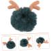 FRCOLOR 1pc Antler Plush Hair Tie Girls Hair Accessories for Kids Kawaii Hair Accessories Ponytail Holders for Thick Hair Pink Tiara Hair Scrunchies Clockwork Child Autumn and Winter - Buy Online on GoSupps.com