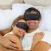 50-Piece Black Eye Cover Sleep Mask Blindfold with Nose Pad and Adjustable Strap - Ideal for Games, Parties, Travel - Buy Online on GoSupps.com