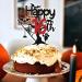 Halloween Happy 16th Birthday Cake Topper Horror Classic Halloween Cake Decor for Bloody Horror Theme 16 Years Old Birthday Party Decorations Supplies - Buy Online on GoSupps.com