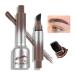 KYDA Liquid Eyebrow Brush Brow-Fection Angled Brush & Dip Laminated Eyebrow Pen Lasting Liquid Brow Cream Multifunction Square Brush for Natural Brow ESPRESSO