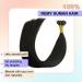 KOCONI 14 Inch Black Nano Rings Human Hair Extensions - Double Drawn Nano Tip Beads, 50g, 1g/Strand, #1 Jet Black - Real Human Hair Extensions - Buy Online on GoSupps.com
