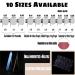 YOSOMK Short Black Square Press On Nails with 3D Moon Star Designs - Full Cover Glossy False Acrylic Nails for Women - Buy Online on GoSupps.com