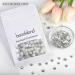Buy Beadsland 288 PCS Flat Back Rhinestones - Crystal White Nail Crystals SS34 (7.1-7.3mm) for Stunning Nail Art - International Shipping Available - Buy Online on GoSupps.com