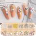 FEIlei 12 Grids Box Set Flat Back Rhinestones and Small Round Diamond Combination for DIY Nail Art Accessories Crystals - Buy Online on GoSupps.com