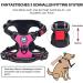 POPOT No Pull Dog Harness - Reflective Pet Vest for Small Dogs | Perfect for Training Walking & Running (Pink) - Buy Online on GoSupps.com