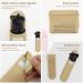 Drawzone Silicone Makeup Bag with Travel Brush Holder | Trendy Cosmetic Bag for Women | Portable Toiletry Bag in Khaki - Buy Online on GoSupps.com