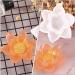 NUOBESTY 6 Pcs Silicone Mold Candle Molds Diy Resin Candle Holder 3d Creative Crystal Epoxy Mold Cake Simple Whitex2pcs 4X7CMx2pcs - Buy Online on GoSupps.com