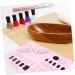 POPETPOP Nail Tool manicure pad manicure mat tools manicure art mat Salon Manicure tool manicure mat workspace silicon mat u as acrilicas nail Accessories Silica Practice Pad 28x20cm Pink - Buy Online on GoSupps.com