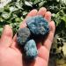 500g Rough Natural Blue Apatite Quartz Crystal Stone Natural Luster - Buy Online on GoSupps.com