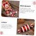 Alipis 2 pcs decorate pvc decorations Cosmetics Xmas Party Ornament Gift christmas tree Holiday Ornament outdoor decor Accessories christmas decorations household Christmas set Ornament Redx2pcs 15X6X6CMx2pcs - Buy Online on GoSupps.com