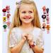 YUXUAN 130 Piece Girls' Hair Accessories Set Candy-coloured Elastic Hair Bands Girls' Ponytail Holder Cute Cartoon Styling Hair Clips Birthday Christmas Children's Day Gift - Buy Online on GoSupps.com