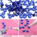 Yhmq 1440 Pieces Royal Blue Rhinestones for Nails - SS12 Nail Crystals (2.8-3.0mm) - Perfect for Nail Art - Buy Online on GoSupps.com