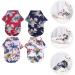 NUSITOU Summer Hawaii Shirts for Dogs - 4-Pack XS to Medium Dog T-Shirts - Cute Pet Clothing - Buy Online on GoSupps.com