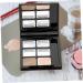 Hemoton 1 Set makeup travel containers empty eyeshadow container eyeshadow palette eye shadow Aluminum plate - Buy Online on GoSupps.com