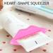 Dewedrt Home Multifunctional Bathroom Toothpaste Cream Squeezer Lip Shape (Pink and Red Random Send) - Buy Online on GoSupps.com