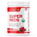 LiveGood Super Reds Organic Superfood Powder with Beetroot and Organic Pomegranate Powder Antioxidant Fruit Blend and Red Beets Supplements for Daily Energy (30 Servings)