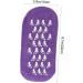 Healeved 2 Pairs Gel Socks Soft Cotton Yarn Care Products Miss 22x10x1cm - Buy Online on GoSupps.com