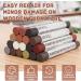 DEWEL Wood Filler Sticks - 18 Color Wood Wax Crayon Kit for Scratch & Furniture Repair | International Shipping Available - Buy Online on GoSupps.com