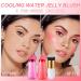 2PCS Cooling Water Jelly Lip Tint & Blush - 3-in-1 Cheek & Lip Makeup - Chill Poppy Pink Stain Gloss - Buy Online on GoSupps.com
