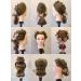 ZHONGJIUYUAN 61 cm Hairdressing Dummy with Clamp - Perfect for Hair Styling Practice | International Shipping Available - Buy Online on GoSupps.com