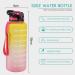 1.5L BPA-Free Tritan Sports Water Bottle with Straw & Time Marking - Dishwasher Safe Ideal for Fitness Running & Hiking (Blue/Purple) - Buy Online on GoSupps.com