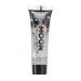 Iridescent Chunky Face & Body Glitter Gel by Moon Glitter - White - Cosmetic Festival Glitter Face Paint for Face Body Hair Nails - 12ml